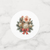 Christmas Panettone Arrangement Konfetti (Klein Vorderseite)