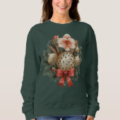 Christmas Panettone Arrangement Sweatshirt (Vorderseite)