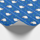 CHRISTMAS PANIC CHICKEN 2 von Sandra Boynton Geschenkpapier (Ecke)