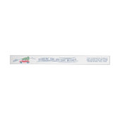 Christmas Panoramas Holiday Return Address Wrap (Person)