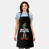 Christmas Papa Elf Vater Schürze (Getragen)