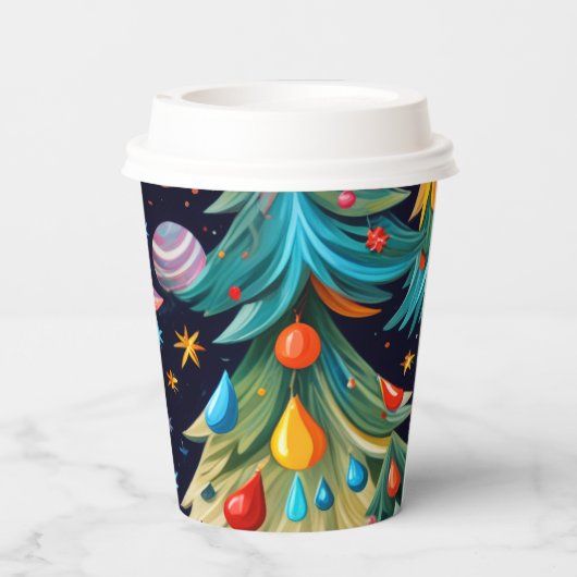 Christmas Paper cup Pappbecher (Rückseite)