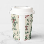 Christmas paper cup pappbecher (Rechts)
