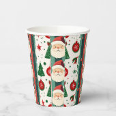 Christmas Paper Cup – Santa Claus Pappbecher (Links)