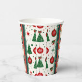 Christmas Paper Cup – Santa Claus Pappbecher (Rechts)