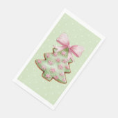 Christmas Paper Guest Napkins Serviette (Ecke)