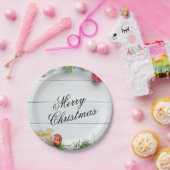 Christmas Paper Plate – Festive Holiday Tableware Pappteller (Party)