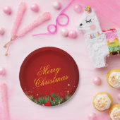 Christmas Paper Plate – Festive Holiday Tableware Pappteller (Party)
