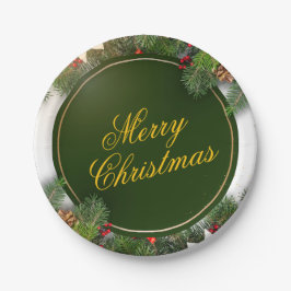 Christmas Paper Plate – Festive Holiday Tableware Pappteller