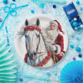 Christmas Paper Plate for Horse Lovers Pappteller (Party)
