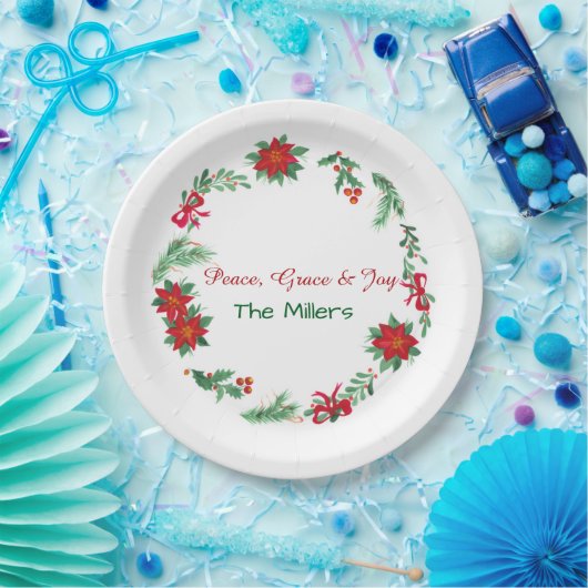 Christmas Paper Plates Pappteller (Party)