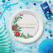 Christmas Paper Plates– Party Table Decoration Pappteller (Party)