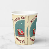 CHRISTMAS PAPPBECHER (Rechts)