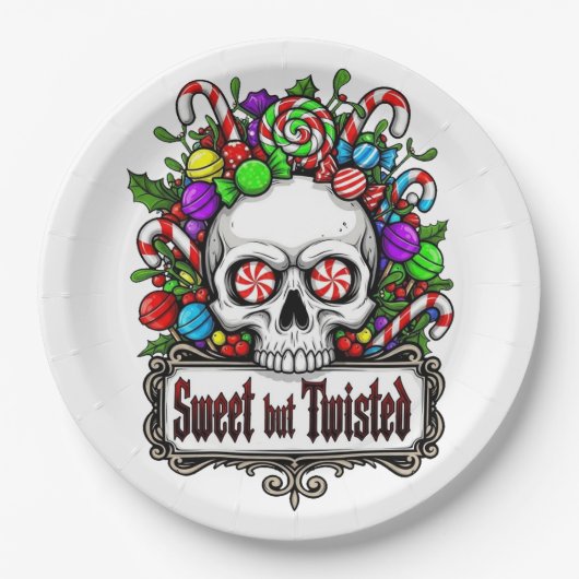 Christmas Pappteller (Vorderseite)