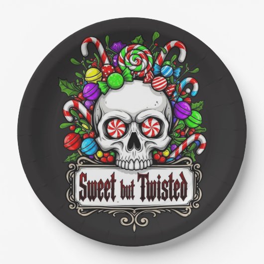 Christmas Pappteller (Vorderseite)