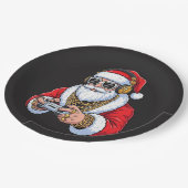 Christmas Pappteller (Schrägansicht)