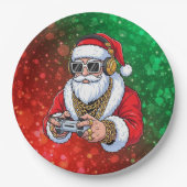 Christmas Pappteller (Vorderseite)