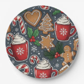 Christmas Pappteller (Vorderseite)