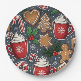 Christmas Pappteller