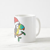 Christmas Parrot Kaffeetasse (VorderseiteRechts)