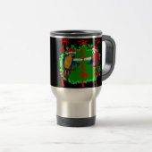 CHRISTMAS PARROTS REISEBECHER (VorderseiteRechts)