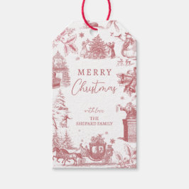 Christmas Party Chinoiserie Geschenkanhänger