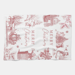 Christmas Party Chinoiserie Geschirrtuch