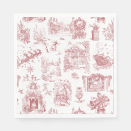 Christmas Party Chinoiserie Serviette