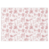 Christmas Party Chinoiserie Tischdecke (Vorderseite (Horizontal))