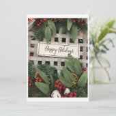 **CHRISTMAS PARTY** CHRISTMAS ANSAMMLUNG INVITE EINLADUNG (Stehend Vorderseite)