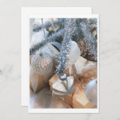 **CHRISTMAS PARTY** CHRISTMAS DECOR INVITATION EINLADUNG (Vorne/Hinten)