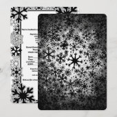 Christmas Party Einladung (Vorne/Hinten)