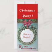 CHRISTMAS-PARTY EINLADUNG (Vorderseite)