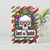 Christmas Party Einladung (Stehend Vorderseite)