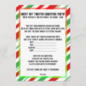 Christmas Party Einladung (Rückseite)