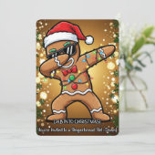 Christmas Party Einladung (Stehend Vorderseite)