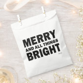 Christmas Party Favor Bags | Merry & Bright Geschenktütchen (Ausgeschnitten)