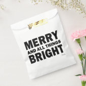 Christmas Party Favor Bags | Merry & Bright Geschenktütchen (Versiegelt)