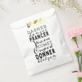 Christmas Party Favor Bags | Santa's Reindeer Geschenktütchen (Versiegelt)