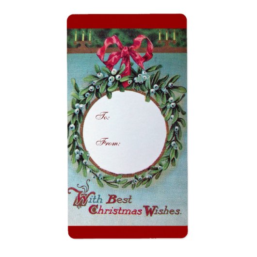 CHRISTMAS PARTY GIFT TAG (Vorne)