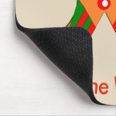 Christmas Party Gingerbread Man Mousepad (Ecke)