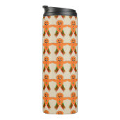 Christmas Party Gingerbread Man Thermal Tumbler Thermosbecher (Nach rechts gedreht)