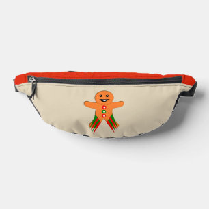 Christmas Party Gingerbread Mann Bauchtasche