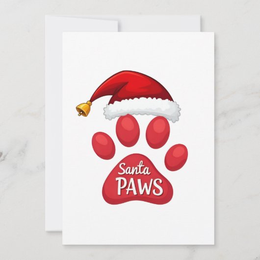 Christmas Party Invitation (Rückseite)