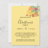 Christmas Party Invitation Card Einladung (Vorderseite)