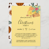 Christmas Party Invitation Card Einladung (Vorne/Hinten)