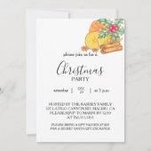 Christmas Party Invitation Card Einladung (Vorderseite)