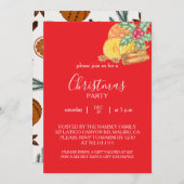Christmas Party Invitation Card Einladung (Vorne/Hinten)