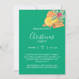 Christmas Party Invitation Card Einladung