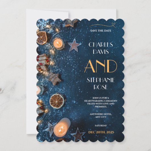 Christmas Party Invitation, Christmas Invitations Einladung (Vorderseite)